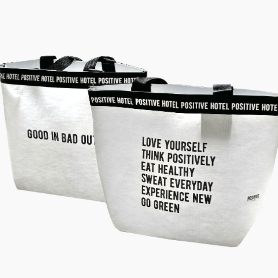 CoréellePOSITIVE HOTELPositive Hotel Reusable Tote Bag