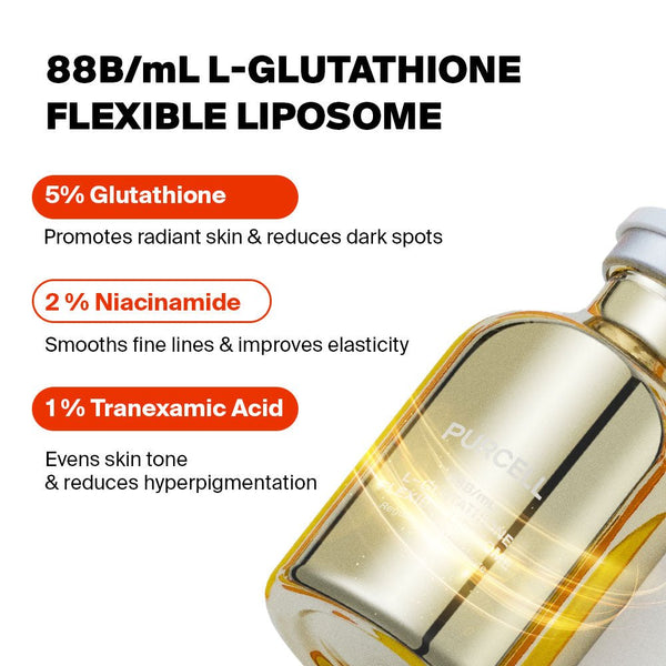 CoréellePURCELL88B/mL L - Glutathione Flexible Liposome 30mlserum