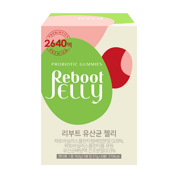 CoréelleRebootReboot Jelly Probiotic Gummies 162g (27g*6pack)Health Supplement