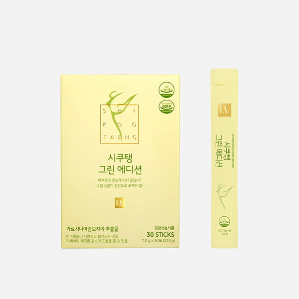 CoréelleSHIKOOTAENGANDO SHIKOOTAENG GREEN EDITION 3.5g X 30ea(105g)powder