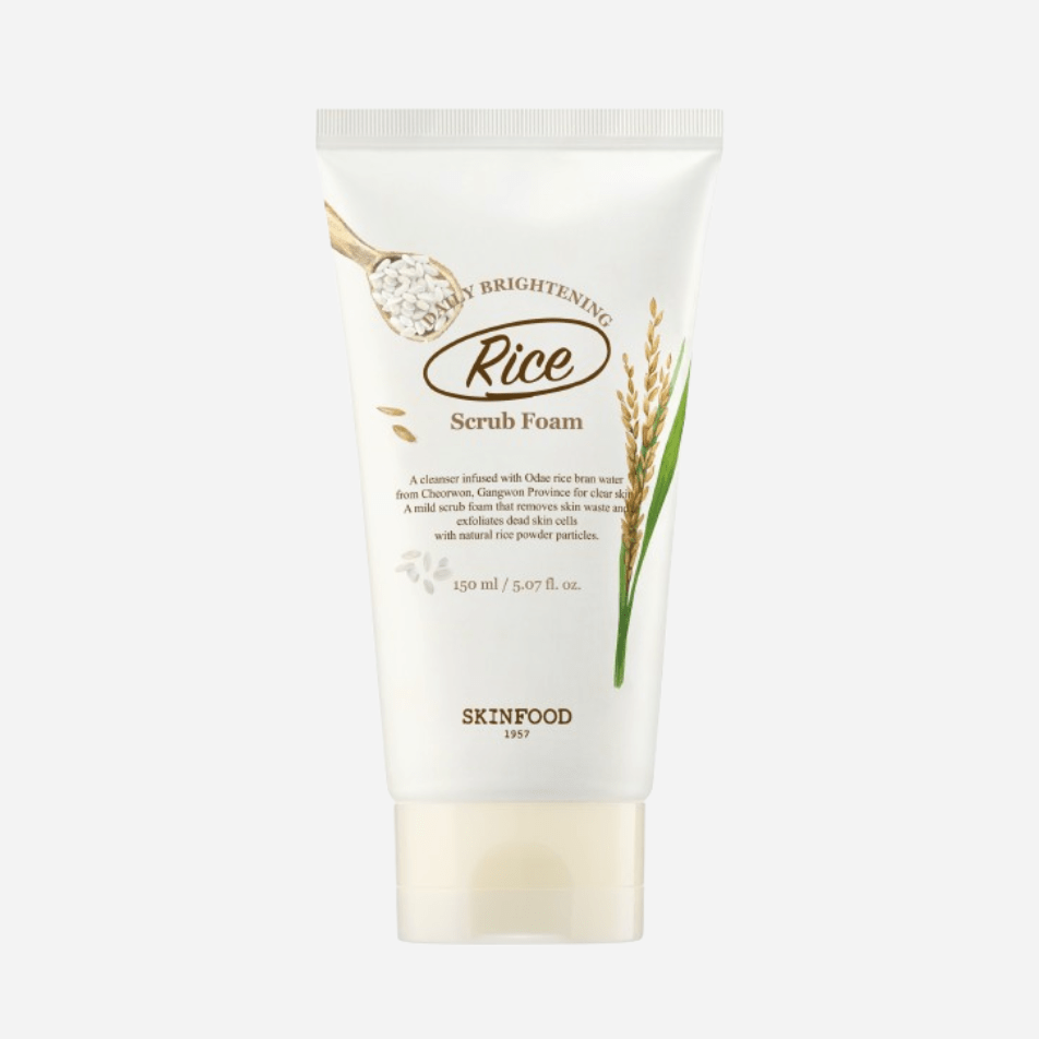 CoréelleSKINFOODRice Daily Brightening Scrub Foam 150mlcleanser