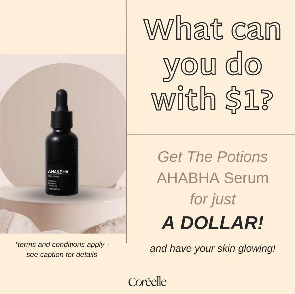 CoréelleThe PotionsFor Beauty Testers - AHA&BHA Serum 30mlserum