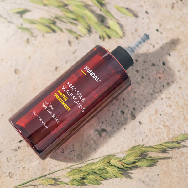 KUNDAL ANTI HAIR LOSS CAFFEINE WATER TREATMENT 300ML - HERB MINT