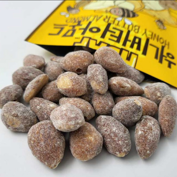 HBAF Korean Style Almonds - Honey Butter 40g