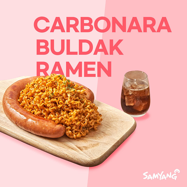 Buldak Chicken Stir Fried Ramen - Carbonara 1ea