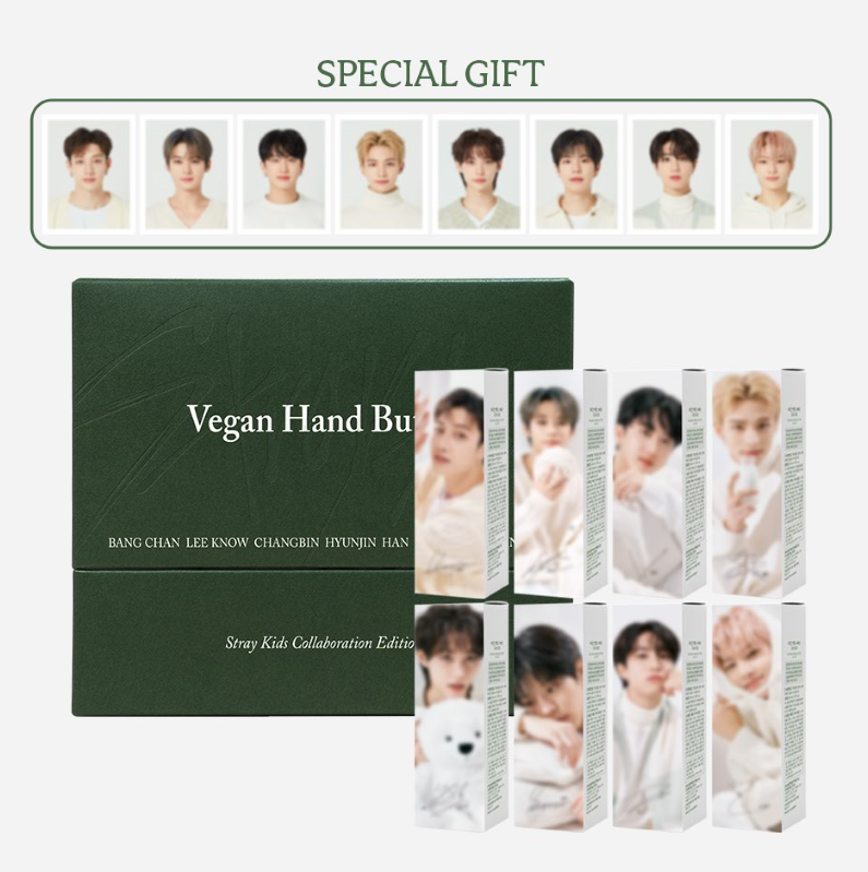 Limited Edition Vegan Hand Butter Set + SKZ Photo ID Set